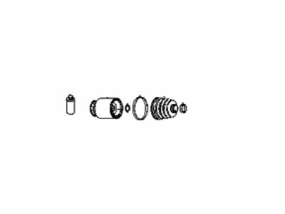 Kia 0K2A522520 Joint Set-Inner, RH