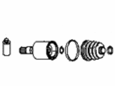 Kia 0K2A622620A Joint Set-Inner, LH