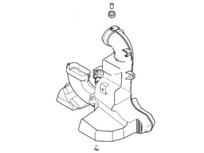 Kia 28212H9100 Duct-Air B RESONATOR