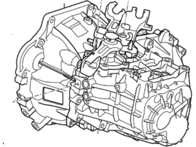Kia 430003D815 Transmission Assembly-Ma
