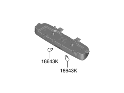 Kia 92850S9600 LAMP ASSY-ROOM
