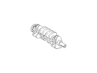 Hyundai 23111-2G400 Crankshaft