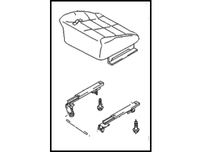 Kia 0K08E57110E961 Cushion-FSEAT, LH
