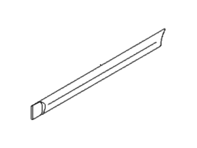 Kia 87731FD000XX MOULDING Assembly-Rear Door