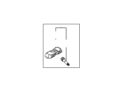 Kia 529332G000 Tire Pressure Monitoring Sensor