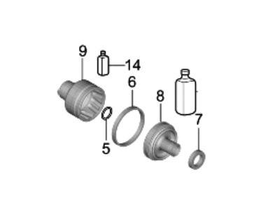 Kia 498L3CV100 JOINT KIT-DIFF SIDE
