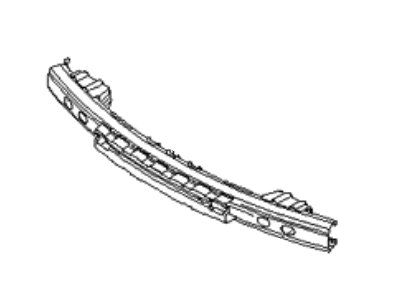 Kia 865303F500 Rail Assembly-Front Bumper