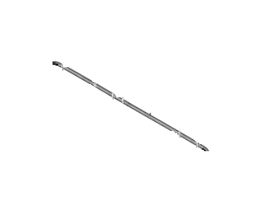 Kia 861303T000 Moulding-Windshield Glass