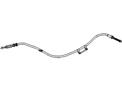 Kia 0K2A144420C Cable-Parking Rear, LH