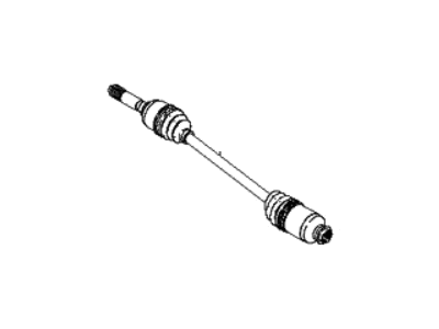 Kia 0K52Y25500 Shaft Assembly-Drive, RH