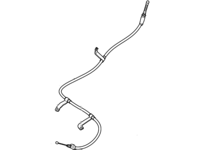 Kia 59770K0200 Cable Assembly-Parking B