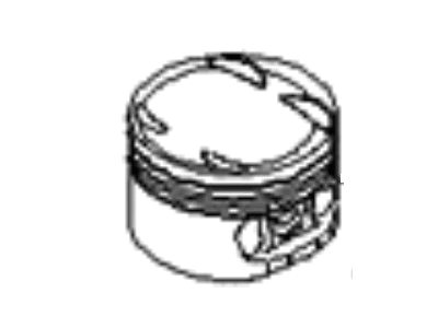 Kia 0K2Y411SA0 Piston Set, Standard