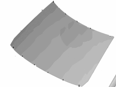 Kia 86110R0290 GLASS ASSY-WINDSHIEL