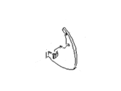 Kia 0K2Y151850 MUDGUARD Set, Front