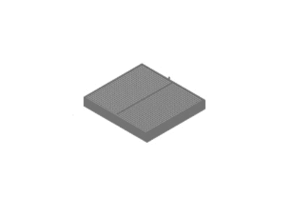Kia 97133AO000 FILTER ASSY-AIR