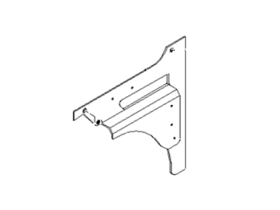 Kia 0K01268510J96 Trim Assembly-Quarter, RH