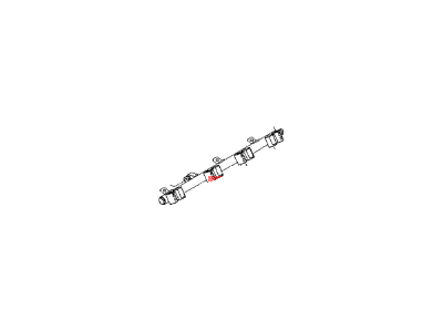 Kia 353043F510 Fuel Rail-LH