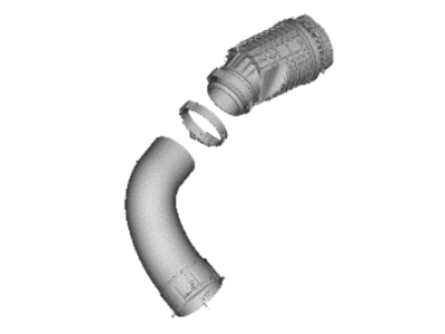 Kia 282722T000 HOSE&PIPE ASSY-I/C I