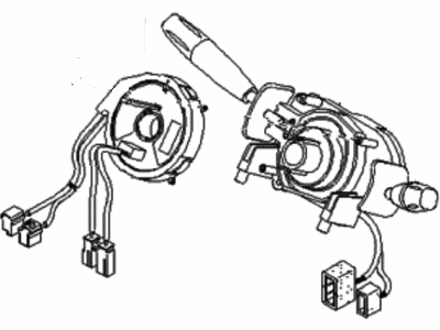 Kia 0K08B66120B Switch-Combination