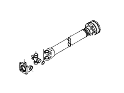 Kia 491003E050 PROPELLER Shaft, Front