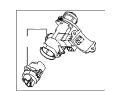 Kia 819101E010 Ignition Lock Cylinder