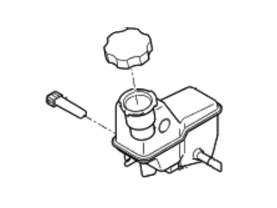 Kia 58529C1000 Reservoir-Master Cylinder