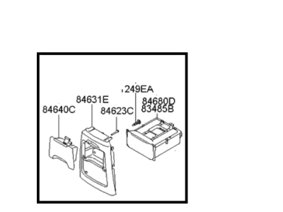 Kia 846202F400VA Pac K