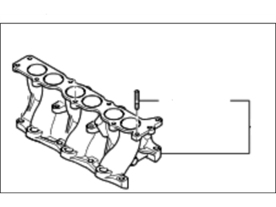 Kia 283103E000 Manifold Assembly-Intake