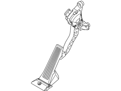 Hyundai 32700-2T110 Pedal Assembly-Accelerator