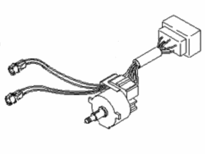 Kia 0K30A61C10A Switch Assembly-Blower