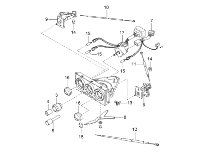 Kia 0K32A61190A Control Assembly-Heater