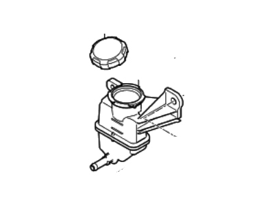 Kia 410662B103 Reservoir-Actuator