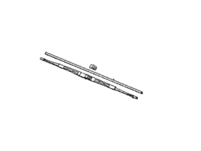 Kia 9836038000 Passeger Wiper Blade Assembly