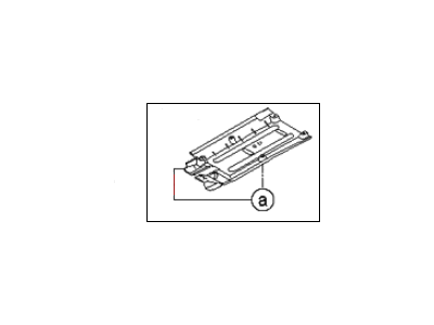 Kia 841454U000 Under Cover Assembly, RH