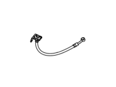 Kia 587384D550 Rear Wheel Hose, Right