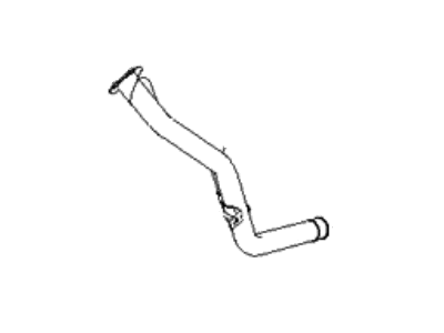 Kia 0K52Z42210 Pipe Assembly-Inlet