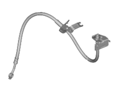 Kia 58732P2200 Hose-Brake Front, Rh