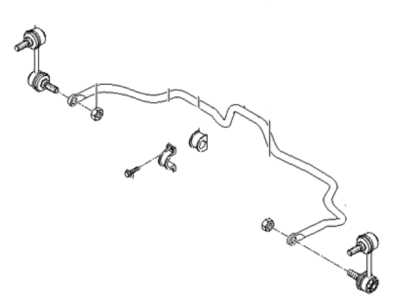 Kia 555103E100 Stabilizer Bar Assembly
