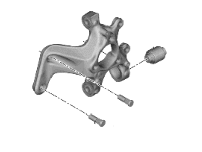 Kia 52710G2100 Carrier Assembly-Rear Ax