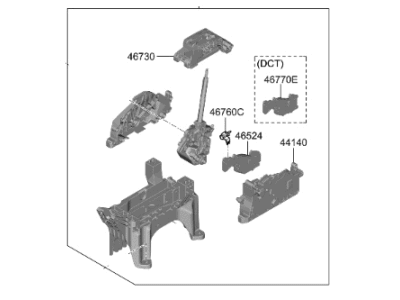 Kia 46700Q5210 Lever Assembly-Atm