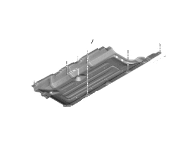 Kia 84217P0400 UNDER COVER ASSY, LH