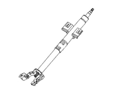 Kia 0K32A32100B Shaft-Energy Absorb