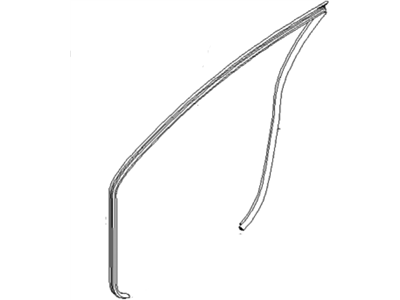 Kia 821102F000VA WEATHERSTRIP-Front Door Body Side