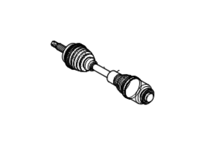 Kia 495003F850 Shaft Assembly-Drive, RH