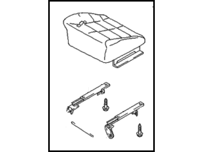 Kia 0K08A57210C96 Cushion-FSEAT, RH