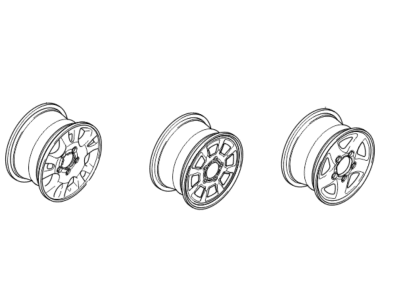 Kia K9965456050 Wheel-Disc, Aluminum