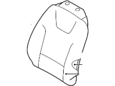Kia 88360AT300A3X COVERING ASSY-FR BAC