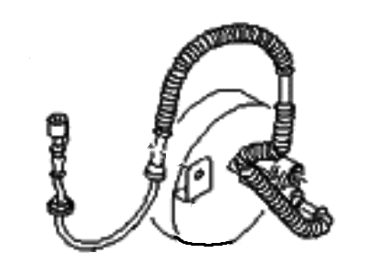 Kia 0K2A343711A Sensor-Speed, Abs