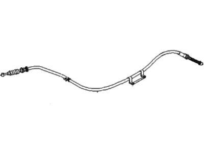 Kia 0K2A144420E Cable-Parking Rear, LH