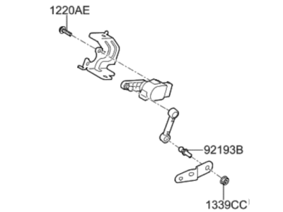 Kia 921903R500 Unit Assembly-HEADLAMP Automatic